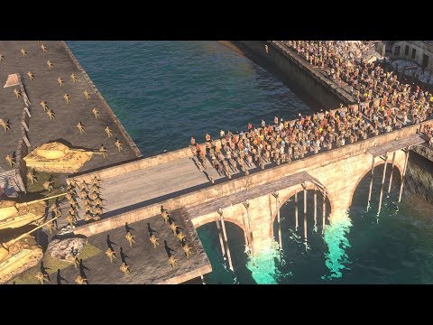 WW2 ZOMBIES BRIDGE LAST STAND - ArmA 3 (Zombies & Demons)