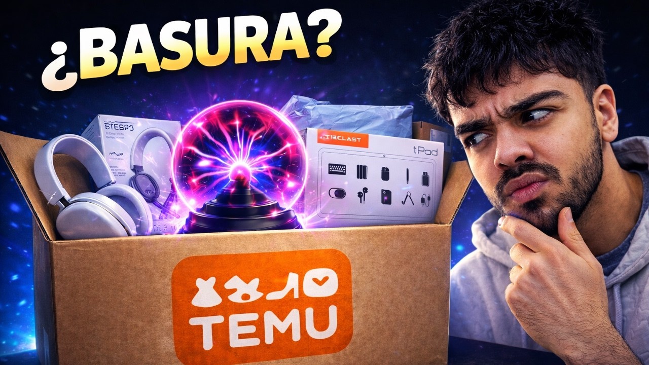 Probando la Tecnología de TEMU ¿Lo PEOR o MUY CALIDAD PRECIO? 🤮😂
