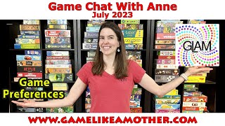 Game Preferences - Game Chat with Anne
