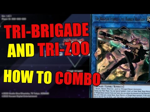 Master Duel - Tri-Brigade Combo Guide + Strong Zoodiac Combos
