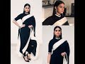 Keerthi Suresh Actress Exclusive Black White Saree Photoshoot Kollywood