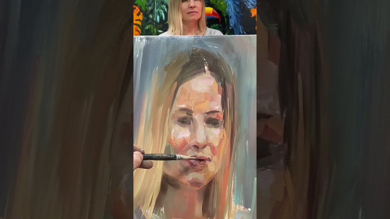 ❤️ Modern Oil Portrait from life