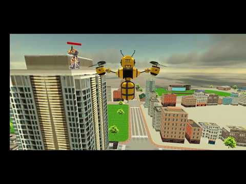 Bee Robot Car Transformation Game Multi Robot Transformation Robot Araba Oyunu Android Gameplay FHD