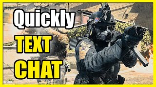 FAST Way to TEXT Chat MATCH on PS5 & Xbox in Warzone 2 & MW2 (Easy Method)