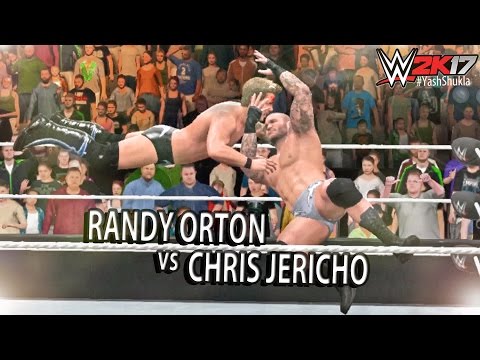 WWE 2K17 Randy Orton vs Chris Jericho | PS4 Gameplay Match