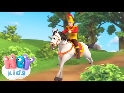 Le Cheval | Chansons pour Enfants | HeyKids Français | Chant d'animaux