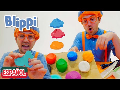 Manualidades,Plastilina y Juegos para Niños con Blippi | Aprende con Blippi | Videos Educativos