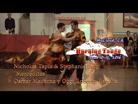 Nicholas Tapia & Stephanie Berg "Merceditas" Orquesta Simbolo Osmar Maderna - Burning Tango 2016