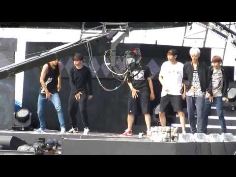 130914 인천공항 스카이페스티벌 EXO K 으르렁 리허설
