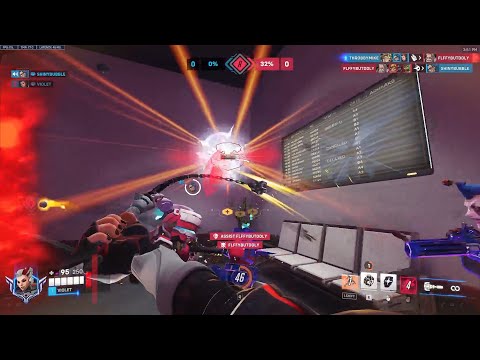 Violets Brigitte ist eine UNTÖTBARE SUPPORT-CARRY - OVERWATCH 2 SAISON 20 TOP 500