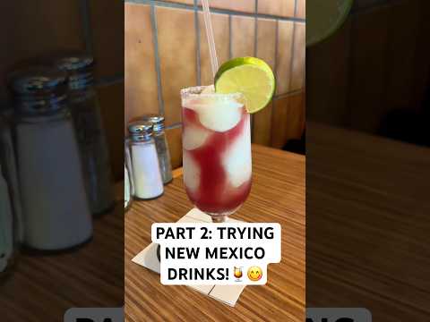 🍹TRYING SANTA FE’S MARGARITA TRAIL IN NEW MEXICO!#margarita #santafe #travel #tastetest #thingstodo