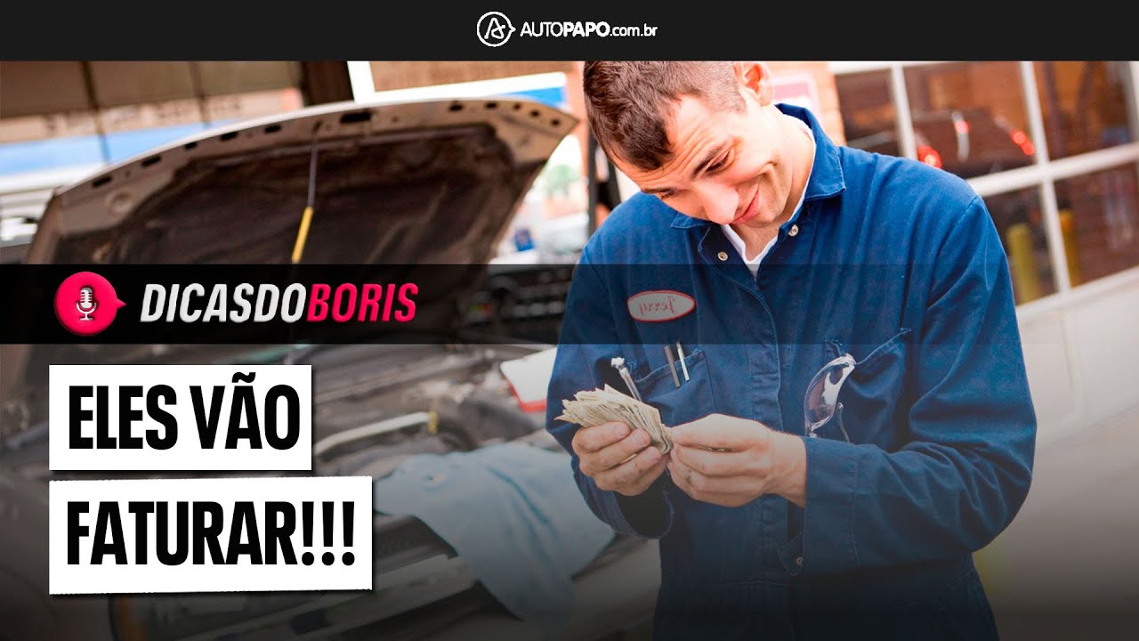 COMEÇOU A CHOVER, O MECÂNICO AGRADECE