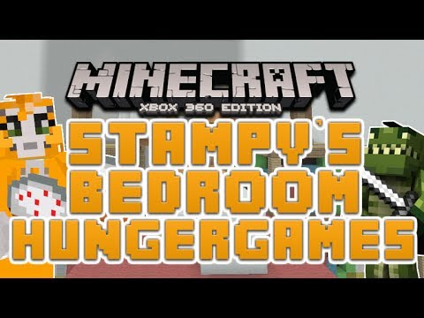 Minecraft Xbox 360 - AMAZING! Stampy's Bedroom Hungergames Download NOW! [TU16 MAP]