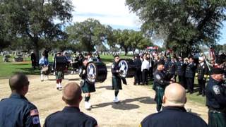 preview picture of video 'Lt Eric D Wallace, 2013-2-21, Pt. 1, Funeral Procession into Cemetery'