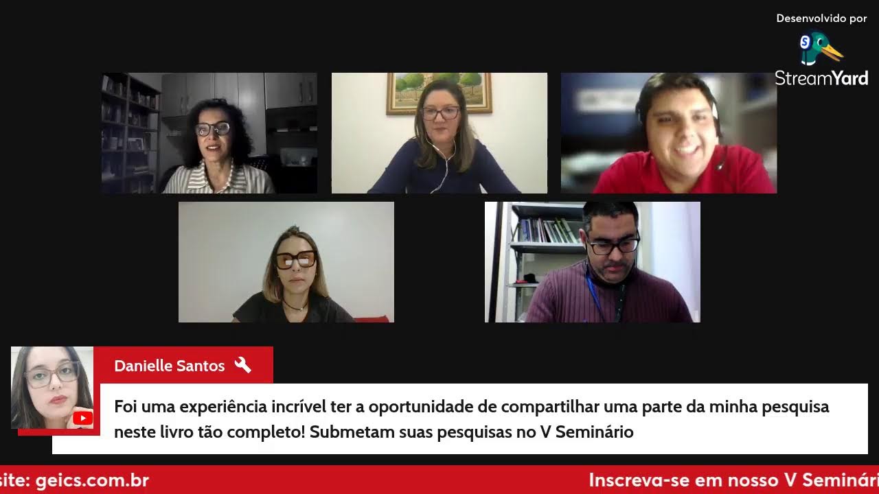 Apresentação dos livros "Docência na escola deste século: Entre a nova e a velha escola"