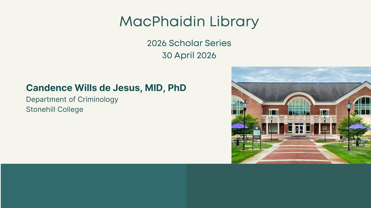 Candence Wills de Jesus | Stonehill Scholar Series