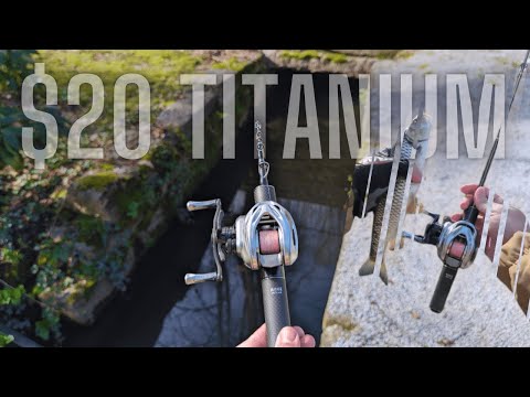 Titanium Tip TESTED! Fishing Fans Telescopic Rod In-Water Review
