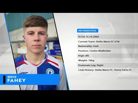 Reece Fahey (04) CM/DM Stella Maris FC U18 DDSL Premier