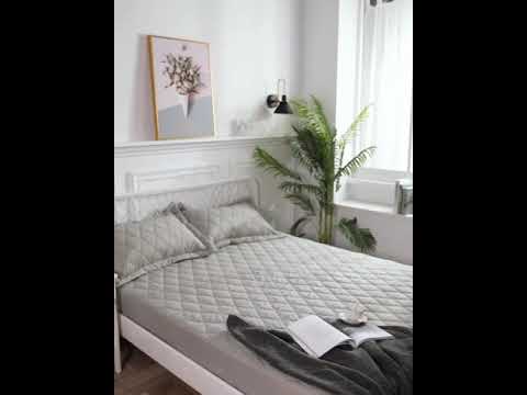 mattress protector how often wash made using 100% polyester fabric laminated with polyurethane