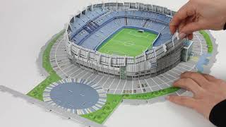 Manchester City Eithad 3D Stadium Puzzle