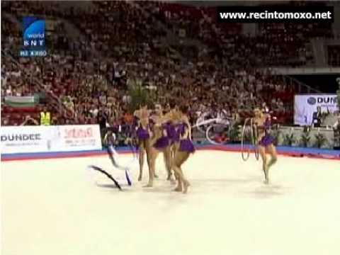 Bulgaria 3 ribbons and 2 hoops Final Sofia World Cup 2011