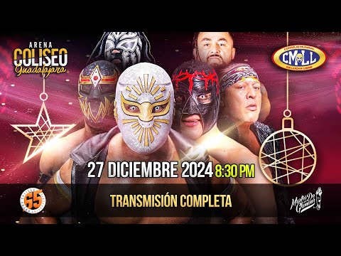 CMLL Viernes de Glamour (12/27/2024) Stream & Results: Místico, Los Infernales, Atlantis, More Set