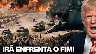 ALERTA IRÃ! Milhares de tanques Abrams e veículos Bradley dos EUA foram enviados ao Oriente Médio
