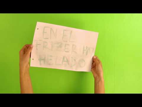 Escritura invisible - Revista Mis Amigos