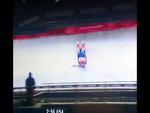 Watch U.S. Luger Emily Sweeney Have Scary Crash