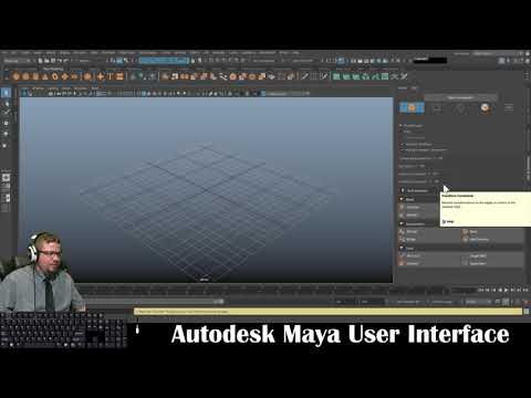 Autodesk Maya 2019 - User Interface