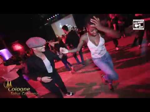 Eddie Torres Jr & Inès - social dancing @ Cologne Salsa Congress 2018