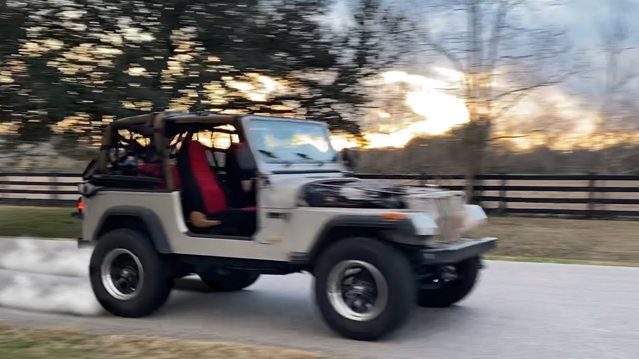 '95 Wrangler with 800hp First Test Drive