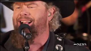 "Toby Keith" at Donald Trump's Pre-Inauguration Concert