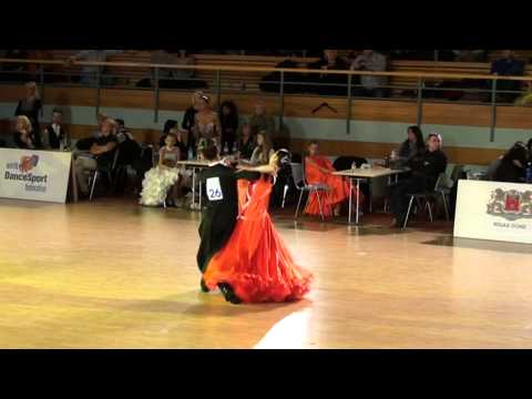 Latvia Open 2011 Junior II ST Ilja Davidovs - Katrina Kora Klapere 1.8fin foxtrot