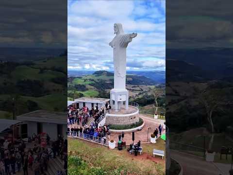 MONUMENTO CRISTO em Guaporé-RS #guaporé #sul #cristoprotetor #turismors #viagem #turismoreligioso