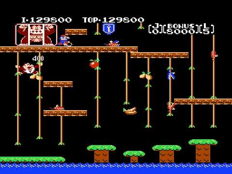 Casual Longplay: Donkey Kong JR. (NES-NA port) gameplay session
