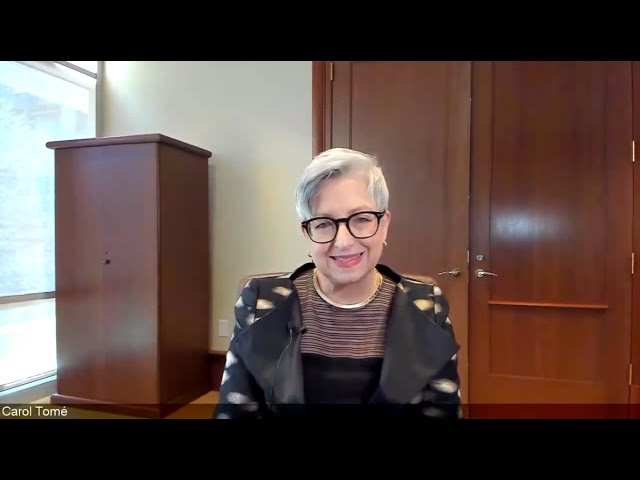 Women and Leadership: A Conversation with Carol Tomé, CEO of UPS