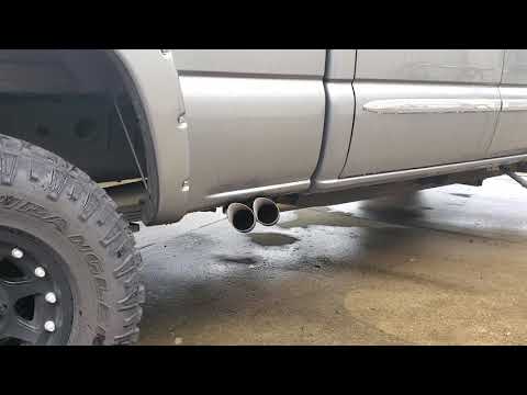 8.1L with Magnaflow 12469 muffler.