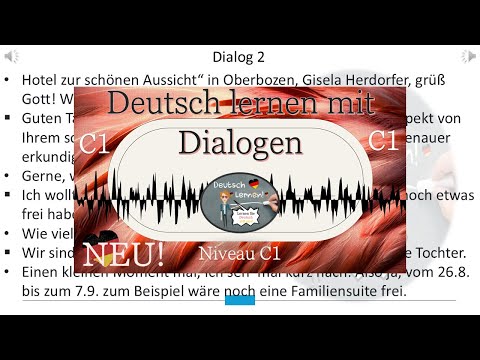 Dialoge C1  | Deutsch lernen durch Hören | 2 |
