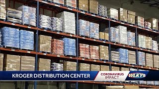 Kroger distribution center working at full capacity