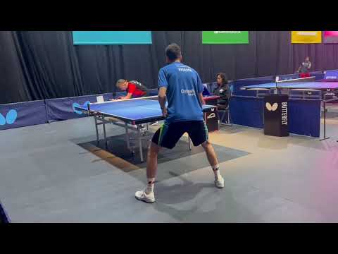 Pingpong World Cup Mexico 2024 Adam Vitásek (2125) CZE Beau Devos (3205-H) BEL Sandpaper Student