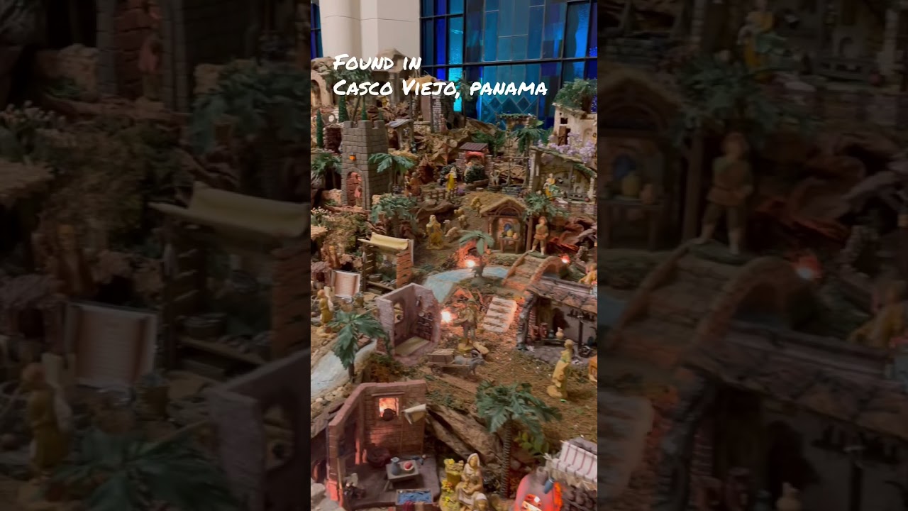 The largest #Christmas Nativity that I have ever seen! #travel #Jesus #panama #holiday