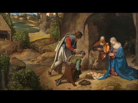 Giorgione - Adoration of the Shepherds — 3 Hours Screensaver— 4K - HD - LED(@bardiaoldschoolwarrior)