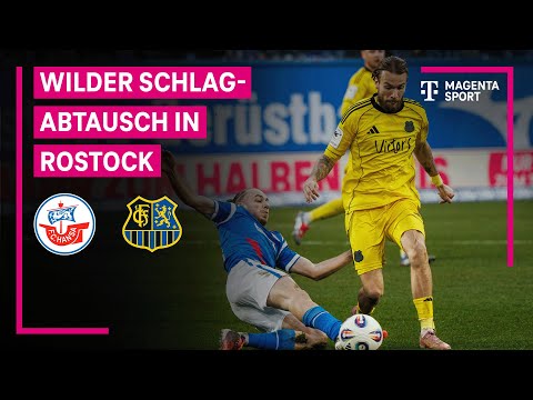 F.C. Hansa Rostock - 1. FC Saarbrücken | Highlights mit Live-Kommentar | 3. Liga | MAGENTA SPORT