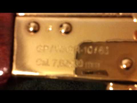 Ak47 Wasr 10/63 review (gold plated)