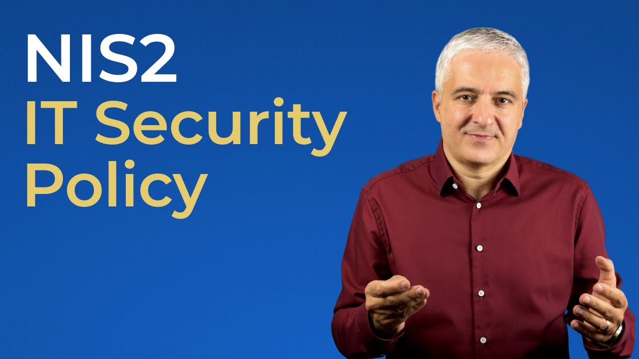 IT Security Policy - How to Write It? [NIS2 template overview]