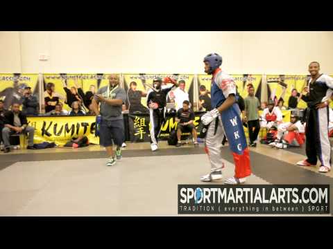 Avery Plowden v Ryan Johnson - Kumite Classic 2013 - Men's Team Sparring
