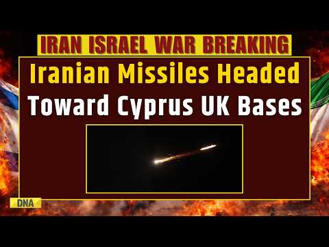 Iran Israel War: Iran Fires Missiles Toward UK Bases In Cyprus | Iran Strikes UK Bases In Cyprus