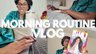 My Slow Morning Routine as an Entrepreneur Living in LA (journaling, newest read, work process)