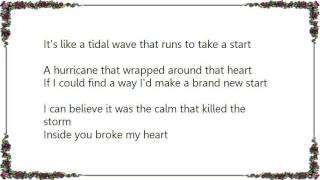 Cold - Anatomy of a Tidal Wave Lyrics